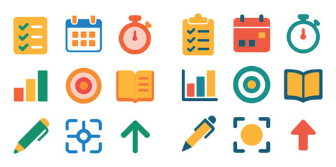 Work Icons Grid