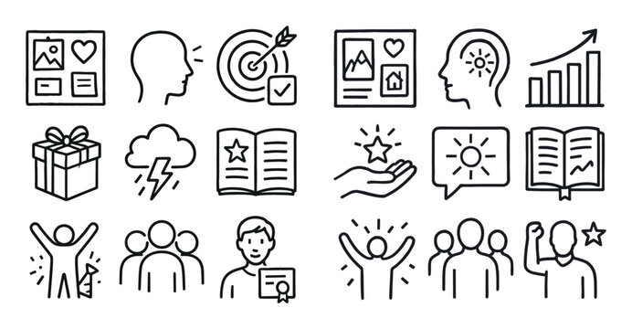 Self-Improvement Icons