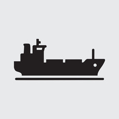 Obraz premium vector illustration of a ship