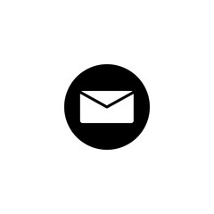 Simple and clean icon symbolizing email communication and messaging services