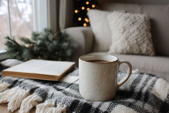 holiday christmas cozy artwork vibes warm winter