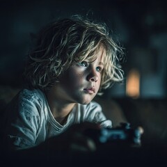 The boy became addicted to video games