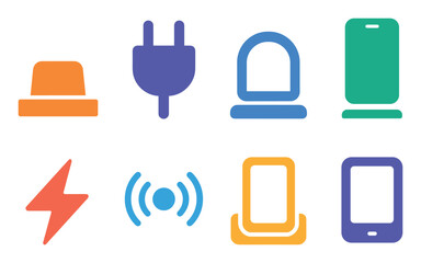 Colorful Gadget Icons