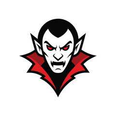 vector illustration of a scary skull