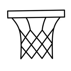 basketball related vector icon