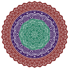 Signs and symbols. Circle pattern lotus or flower mandala art design. colorful, vintage, tradition, classic, dco, cycle, islamic, arabic, embroidery, bandana, Indian motifs, traditional, Turkish .