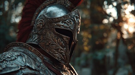 Ancient Warrior's Helmet: A Glimpse into the Past Era of Bravery