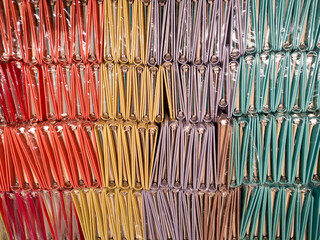 colorful pattern of folded binder background