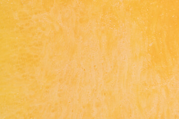 preparing orange pumpkin for cooking, close up