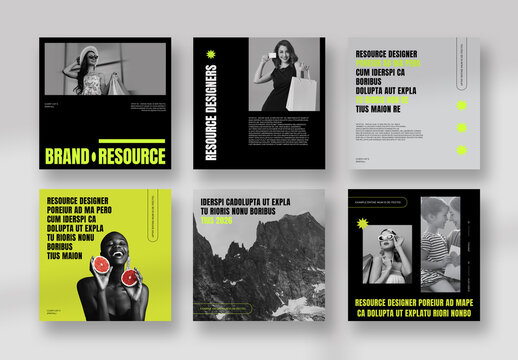 Brand Social Media Post Layout