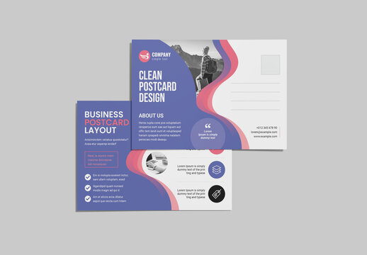 Creative Business Post card Layout