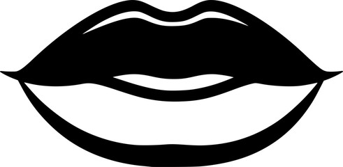Obraz premium Lips icon. 