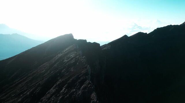 Raung volcano