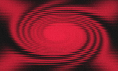 Intense Red Digital Swirl Background with Glitch and Grainy Noise Texture 