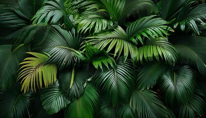 lush tropical foliage