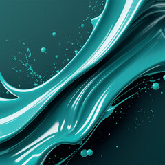 abstract blue wave background