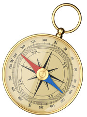 old vintage magnet compass