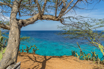 View of downtown Willemstad. Curacao, Netherlands Antilles