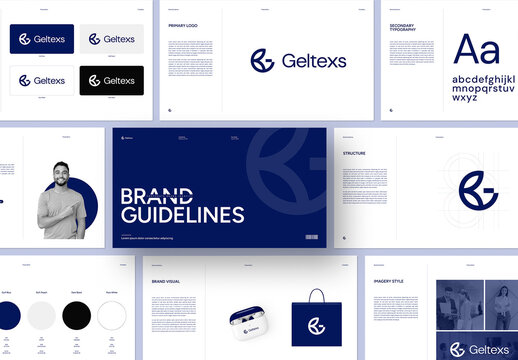 Corporate Brand Guidelines Presentation Template