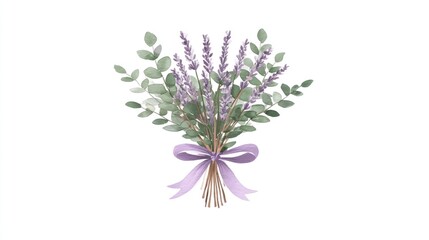 lavender and eucalyptus bouquet