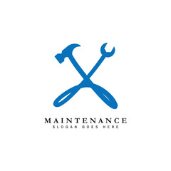 Letter X House Maintenance Logo. Alphabet X Building Construction Icon