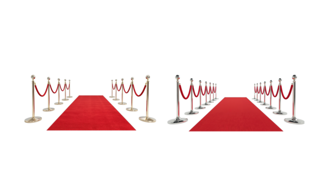 Red Carpet on transparent background png