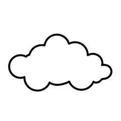 Cloud vector icon
