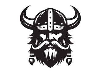 viking head logo silhouette vector, vikings warrior face head silhouette logo vector illustration, viking head silhouette logo vector, viking warrior head logo silhouettes vector on a white background