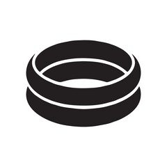 Stackable Rings Solid Stylish Icon