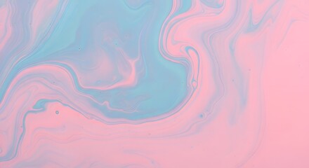 Abstract pastel fluid art background in soft pink and teal colors, perfect for modern design projects, elegant branding, and creative visuals
