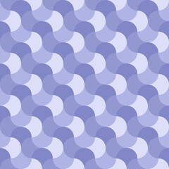 Seamless Purple Geometric Wave Pattern