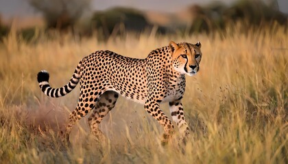 cheetah in serengeti national park serengeti