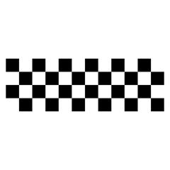 Obraz premium Checkered Stripes