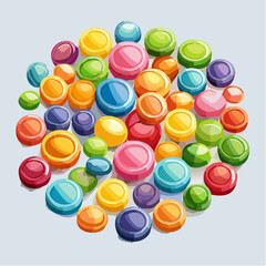 Bunte Bonbons