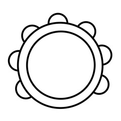 musical instrument vector icon