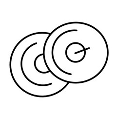 musical instrument vector icon