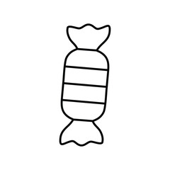 Candy Sweet Vector Dessert Sugar Snack Confectionery Illustration