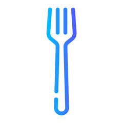 fork gradient icon