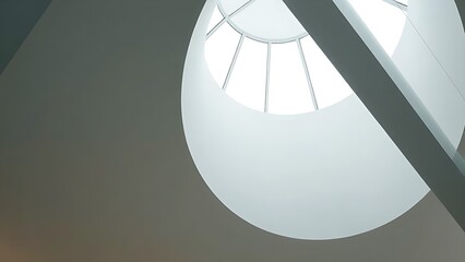 Abstract architectural detail with clean modern lines and geometric patterns on a minimalist background.