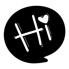 The text expresses feelings in a black and white text box.