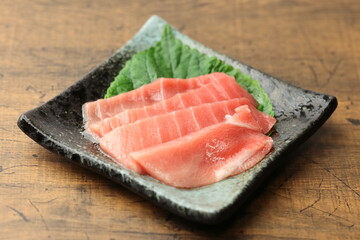 おいしいマグロ（大トロ）の刺身