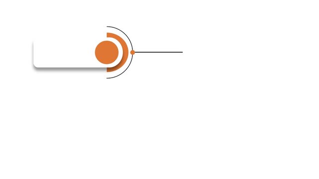 A streamlined 4-step motion infographic that blends elegant minimalism with clarity to visualize workflow improvements and strategic steps.