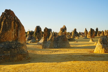 Pinnacles National Park in Perth, Australia - オーストラリア パース ピナクルズ国立公園