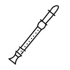 musical instrument vector icon