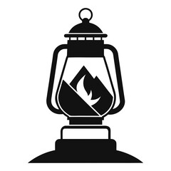 old oil lamp