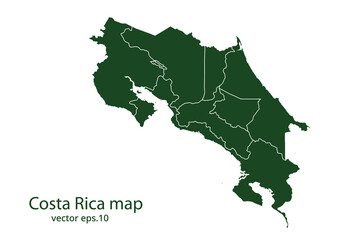 Costa Rica map