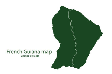 French Guiana map