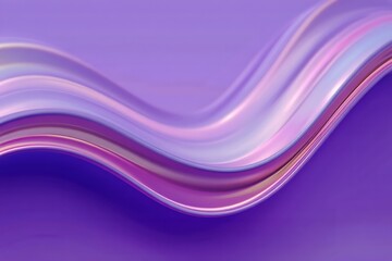 Naklejka premium Abstract wave gradient flow design in purple tones for background design