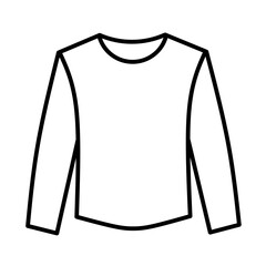Clothing line vector