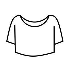 Clothing line vector
